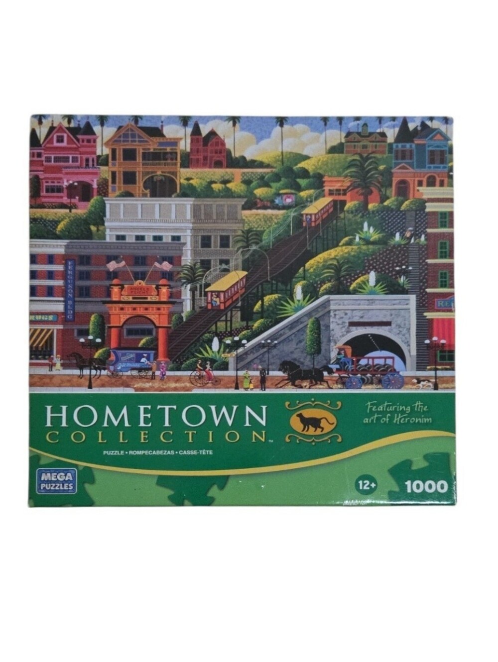 Mega Puzzles Hometown Collection 1000 Piece Puzzle